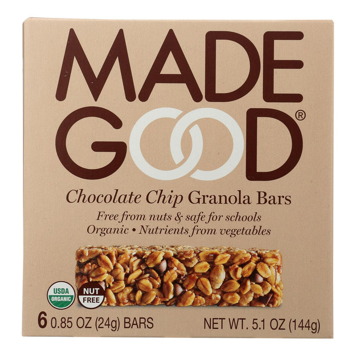 Made Good Chocolate Chip Granola Bars (Pack of 6 - 5 Oz.)