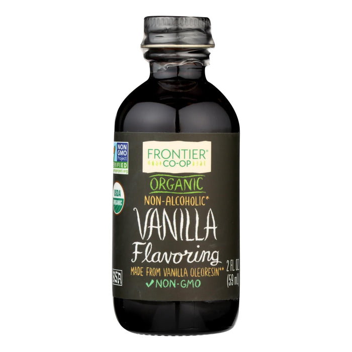 Frontier Herb Organic Vanilla Flavoring - 2 Oz