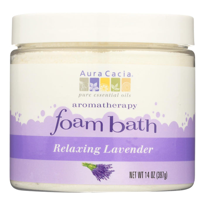 Aura Cacia Relaxing Lavender Foam Bath (Pack of 14 Oz.)
