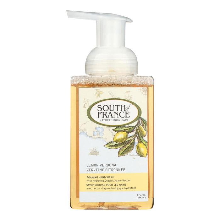 South Of France Foaming Lemon Verbena Hand Soap, 8 Oz