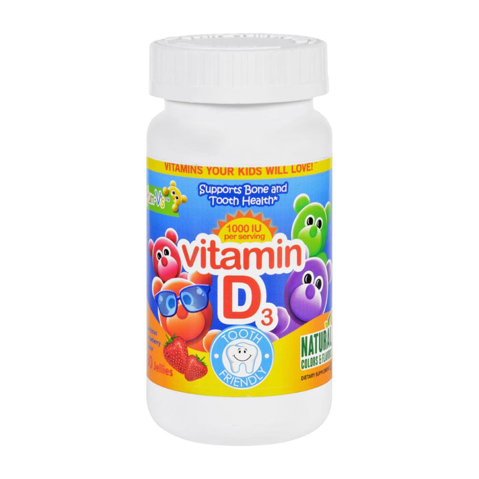 Yum V's Vitamin D3 Immune Support Jelly Bites Yummy Berry (60 Chewables)