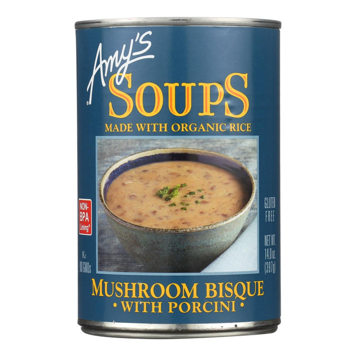 Amy's Organic Mushroom Bisque with Porcini (12 x 14 Oz.)