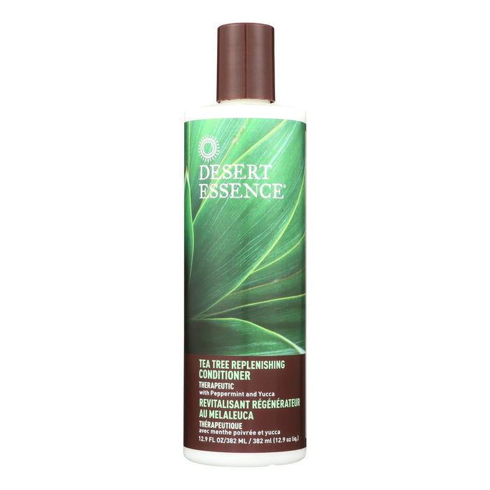 Desert Essence Tea Tree Replenishing Therapeutic Conditioner, 12.9 Fl Oz