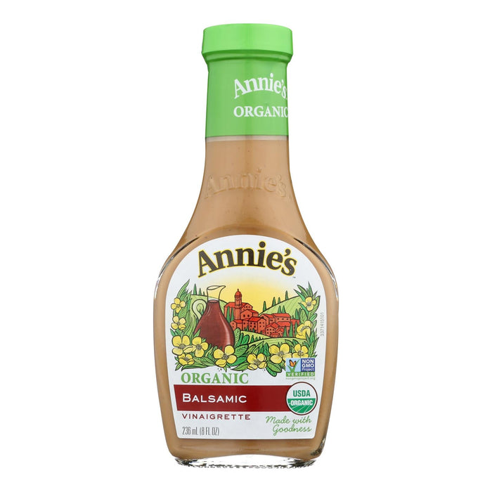 Annie's Naturals Organic Balsamic Vinaigrette, 8 Fl Oz (Pack of 6)