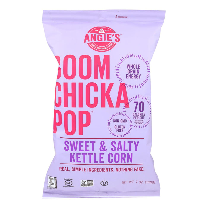 Angie's Kettle Corn Boom Chicka Pop Sweet and Salty Popcorn - 7 Oz - (Pack of 12) .