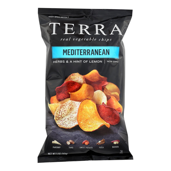 Terra Exotic Vegetable Chips Mediterranean - 5 Oz. (Pack of 12)