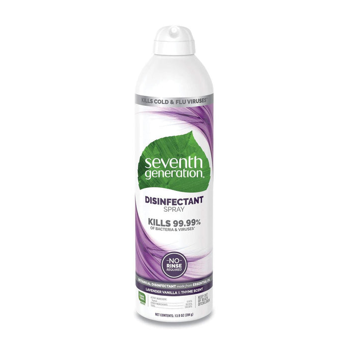 Seventh Generation Lavender Vanilla Disinfectant Spray (Pack of 8 - 13.9 Oz.)