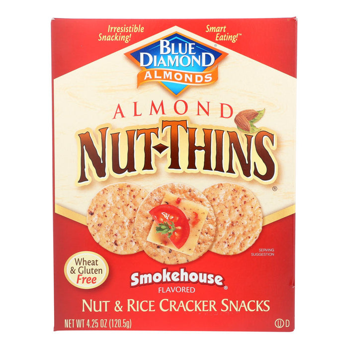 Blue Diamond Nut Thins Smokehouse Crackers (12 - 4.25 Oz. Packs)