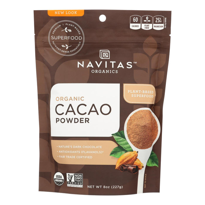 Navitas Naturals Organic Raw Cacao Powder, 8 Oz