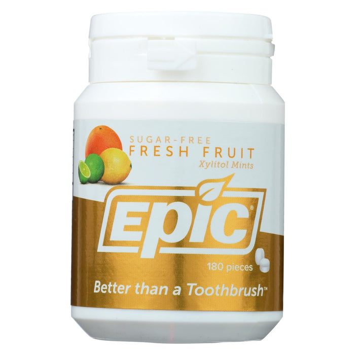 Epic Dental Xylitol Mints: Sugar-Free, Teeth-Whitening (180 Count)