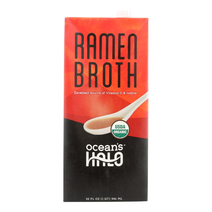 Ocean's Halo Broth Ramen - Nutrient-Rich, Plant-Based, Case of 6