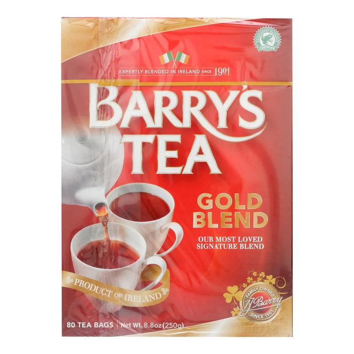 Barry's Tea Irish Gold Blend, Pack of 6 x 80 Tea Bags