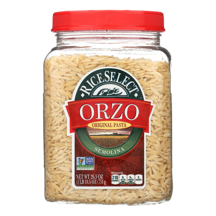 Rice Select Orzo, Original Flavor, 26.5 Oz. Family Pack (Pack of 4)