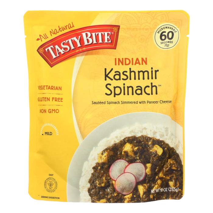 Tasty Bite Kashmir Spinach Indian Entree, 10 Oz (Pack of 6)