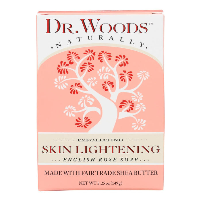 Dr. Woods Skin Lightening English Rose Bar Soap (5.25 Oz.)