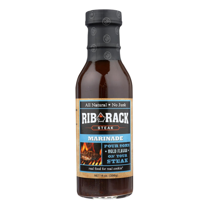 Rib Rack Steak Marinade, 14 Oz. Bottles (Pack of 6)