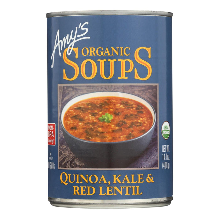 Amy's Organic Quinoa Kale and Lentil Soup, 14.4 Oz