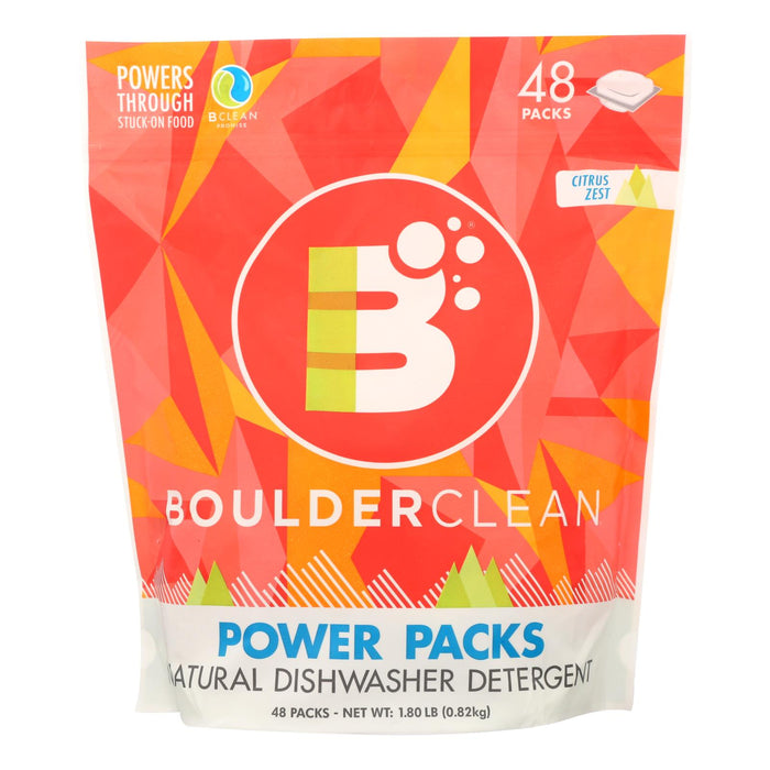 Boulder Clean Natural Dishwasher Detergent (Pack of 6) - 1.8 Lb Effectively