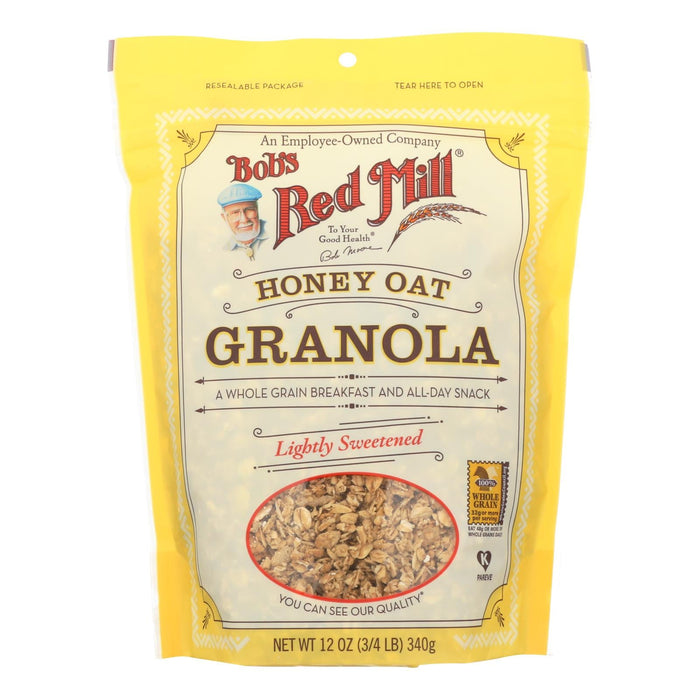 Bob's Red Mill Honey Oat Granola (Pack of 4) - 12 Oz
