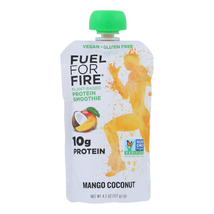 Fuel For Fire Mango Protein Smoothie (Pack of 12 - 4.5 Oz.)