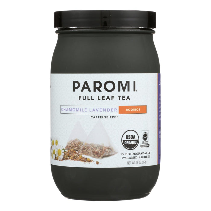 Paromi Organic Rooibos Chamomile Lavender Tea