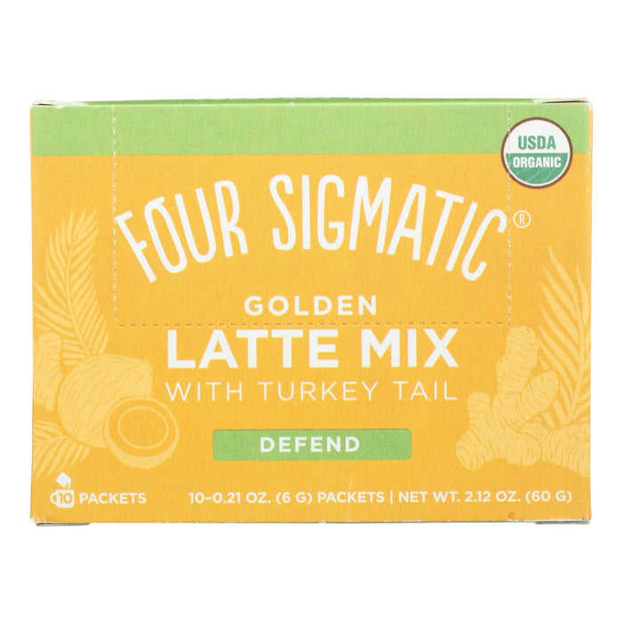 Four Sigmatic Golden Latte with Turkey Tail (Pack of 10)