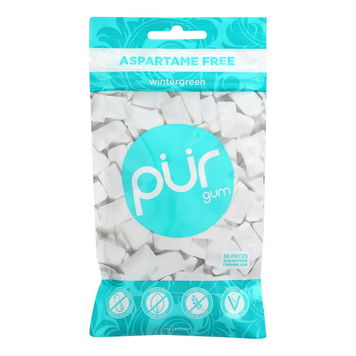 Pur Wintergreen Gum, 12-Pack (2.72 Oz Each)