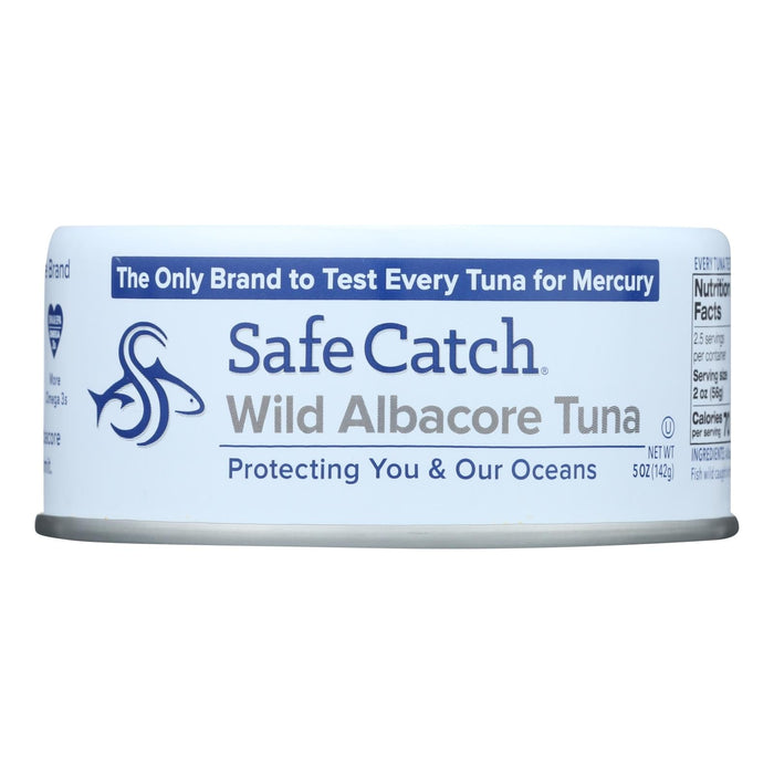 Safe Catch Wild-Caught Albacore Tuna, 5 Oz. Packs (12)
