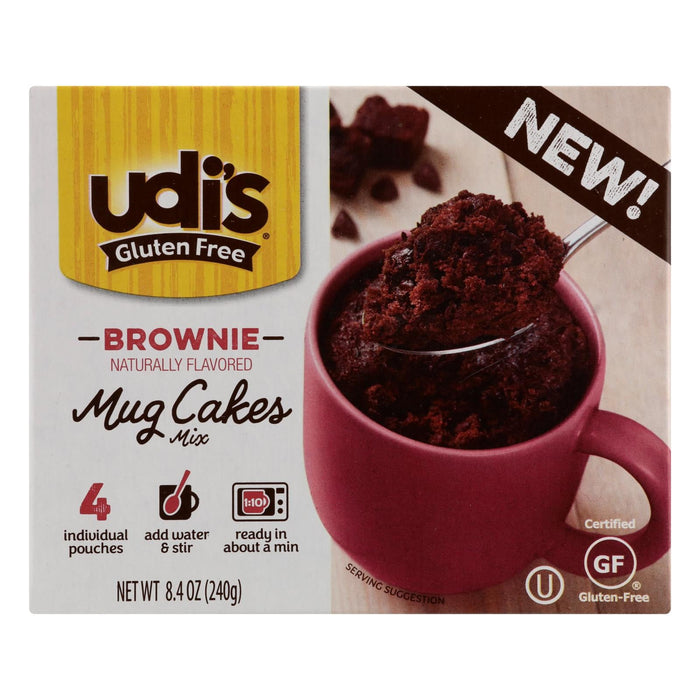 Udi's - Mix Mug Cake Brownie - 8.4 Oz - Case of 6