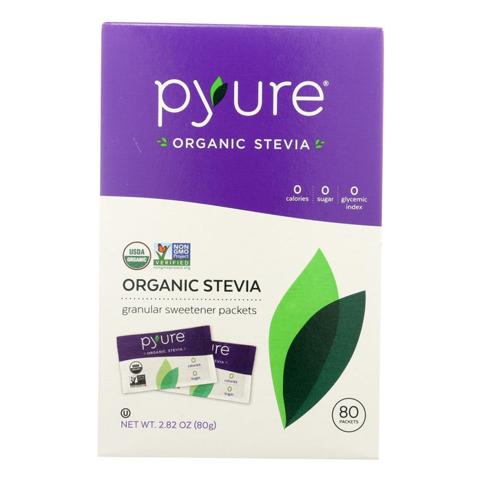 Pyure Organic Stevia Granular Sweetener (Pack of 6 - 2.82 Oz.)