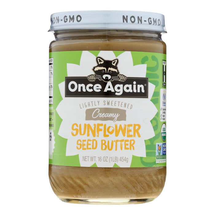 Once Again Creamy Sunflower Butter (Pack of 6 - 16 Oz.)