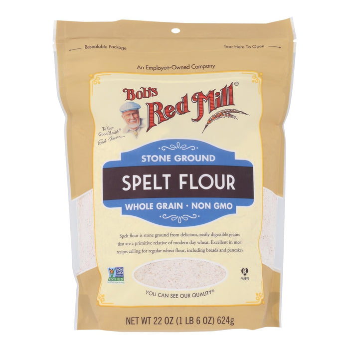 Bob's Red Mill Organic Spelt Flour, 4-Pack (22oz)