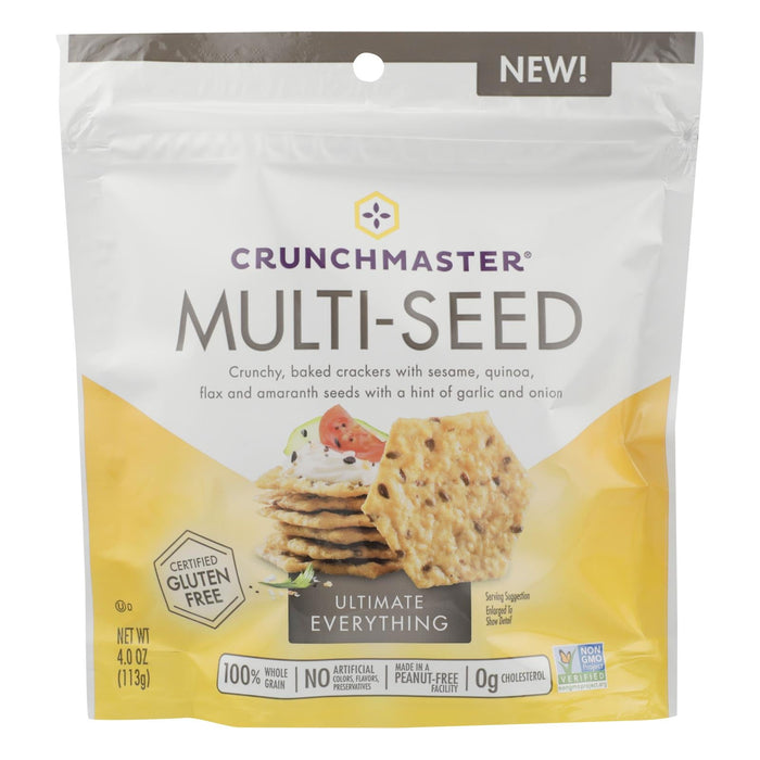 Crunchmaster Ultimate Everything Multigrain Crackers (Pack of 12 - 4 oz.)