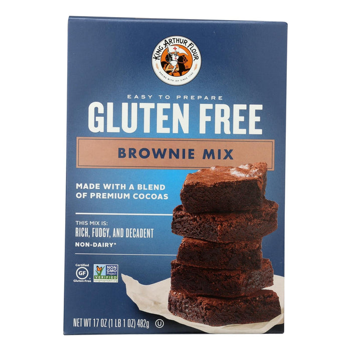 King Arthur Gourmet Brownie Mix, 17 Oz. Pack of 6