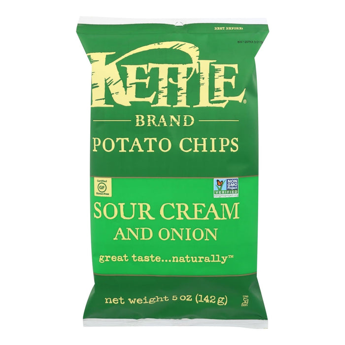 Kettle Brand Sour Cream & Onion Potato Chips (15 x 5 Oz.)