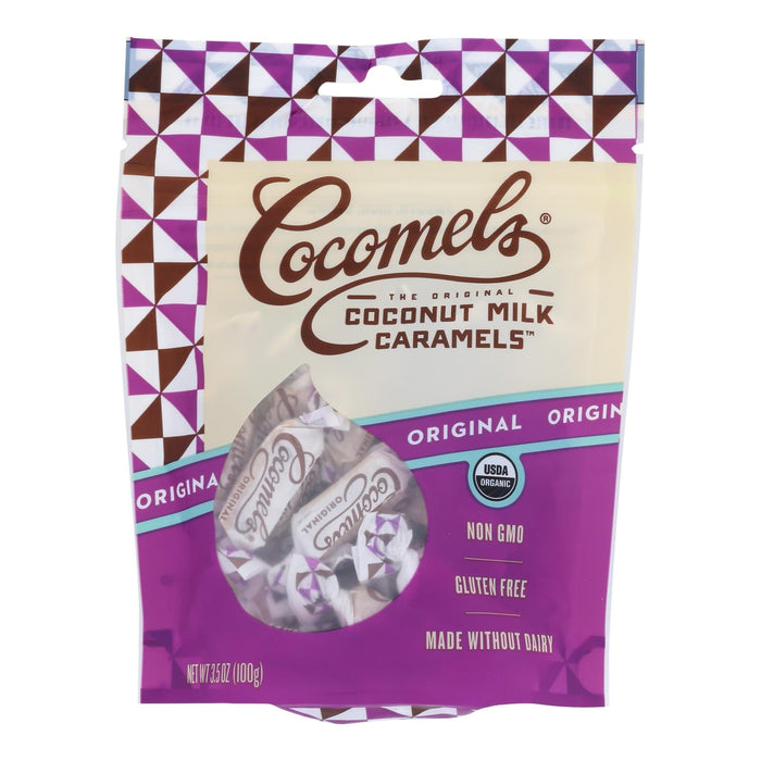 Cocomels Organic Coconut Milk Caramels - Pack of 6 - Original (3.5 Oz. Each)