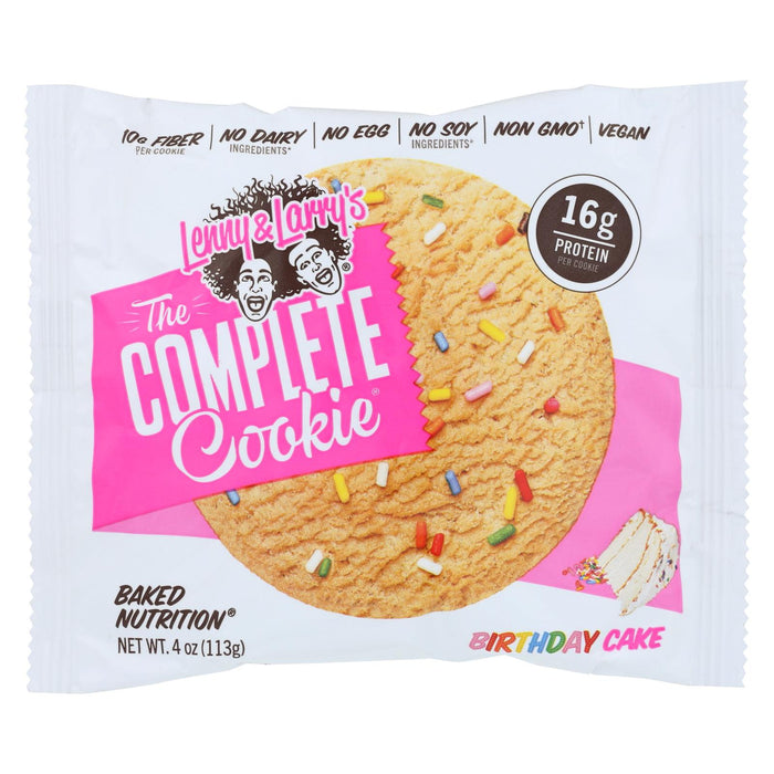 Lenny & Larry's Complete Cookie Birthday Cake (12 - 4 Oz. Packs)