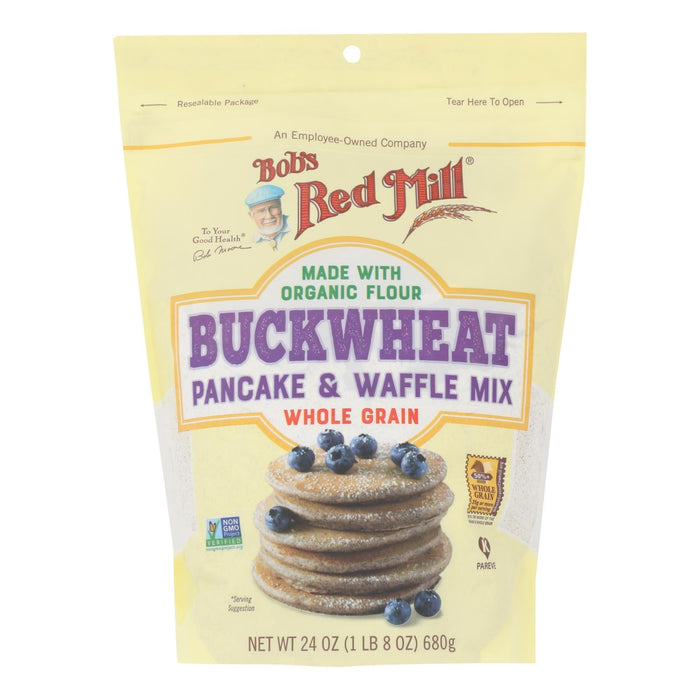 Bob's Red Mill Buckwheat Pancake/Waffle Mix (Pack of 4 - 24 Oz.)