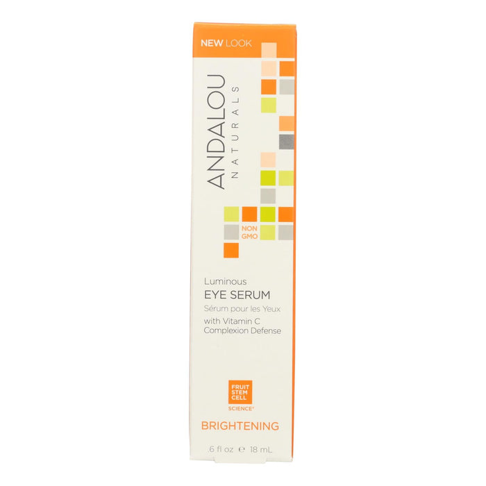 Andalou Naturals Brightening Luminous Eye Serum (0.6 Fl Oz)