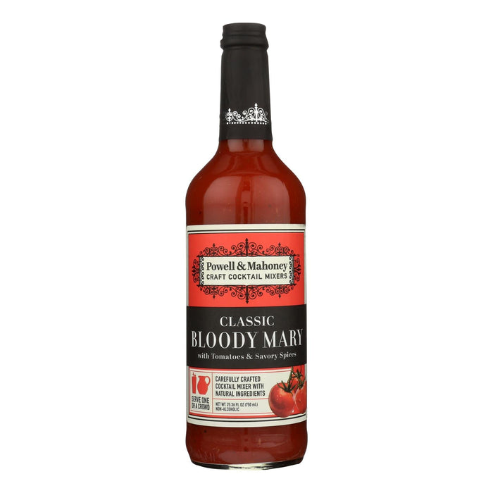 Powell & Mahoney Bloody Mary Cocktail Mixers (Pack of 6 - 25.36 Oz.)