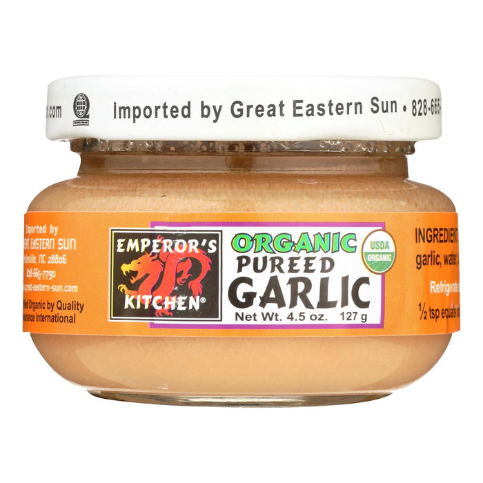 Emperor's Kitchen Organic Garlic Puree (12 - 4.5 Oz. Packs)