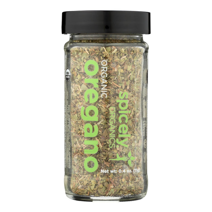 Spicely Organics Premium Organic Oregano (Pack of 3 - 0.4 Oz. ea)