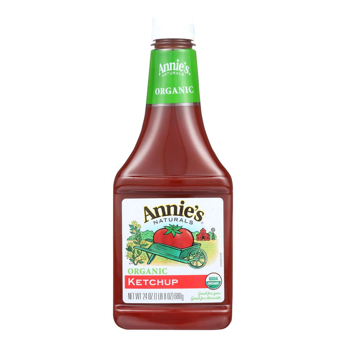 Annie's Naturals USDA Certified Organic Ketchup, 24 Oz (Pack of 12)