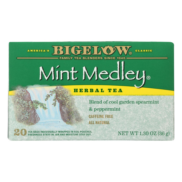 Bigelow Tea Herbal Tea - Mint Medley (6 Pack, 20 Tea Bags)