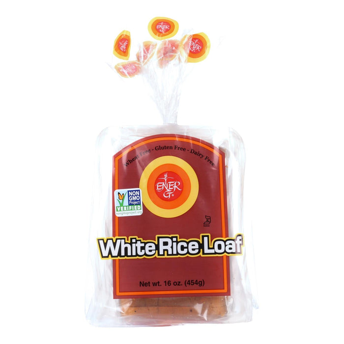 Ener-G Foods 16 Oz White Rice Loaf - Case of 6