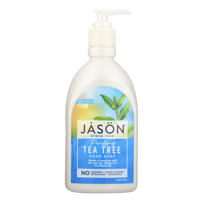 Jason Pure Natural Purifying Tea Tree Hand Soap (16 Fl Oz)