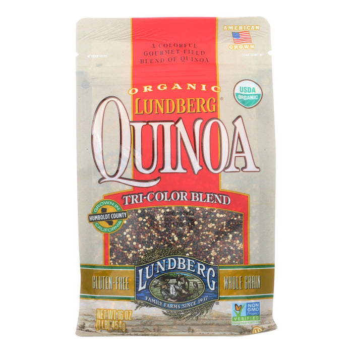 Lundberg Family Farms Organic Tri-Color Quinoa, 6-lb. Pack