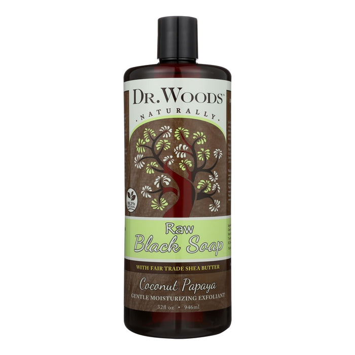 Dr. Woods Black Soap Shea Vision Coconut - 32 Oz