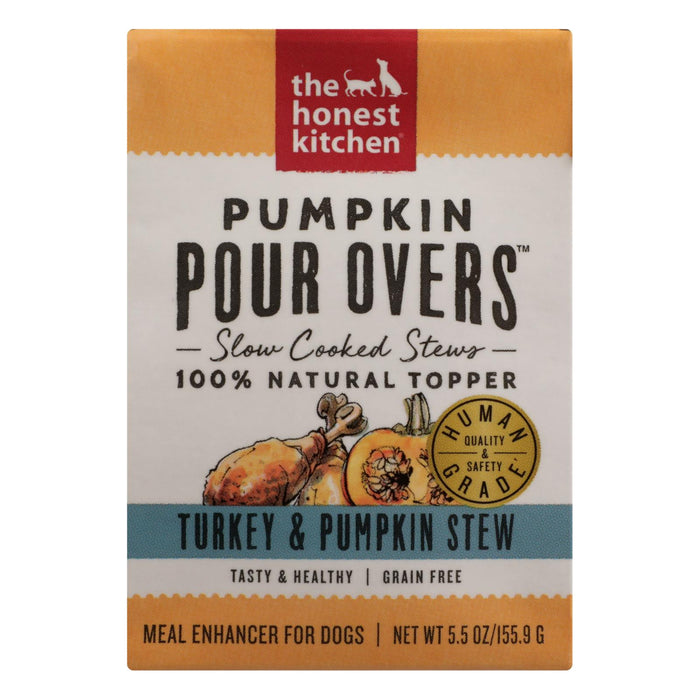 The Honest Kitchen Dog Food - Turkey Pumpkin - 5.5 Oz Case of 12