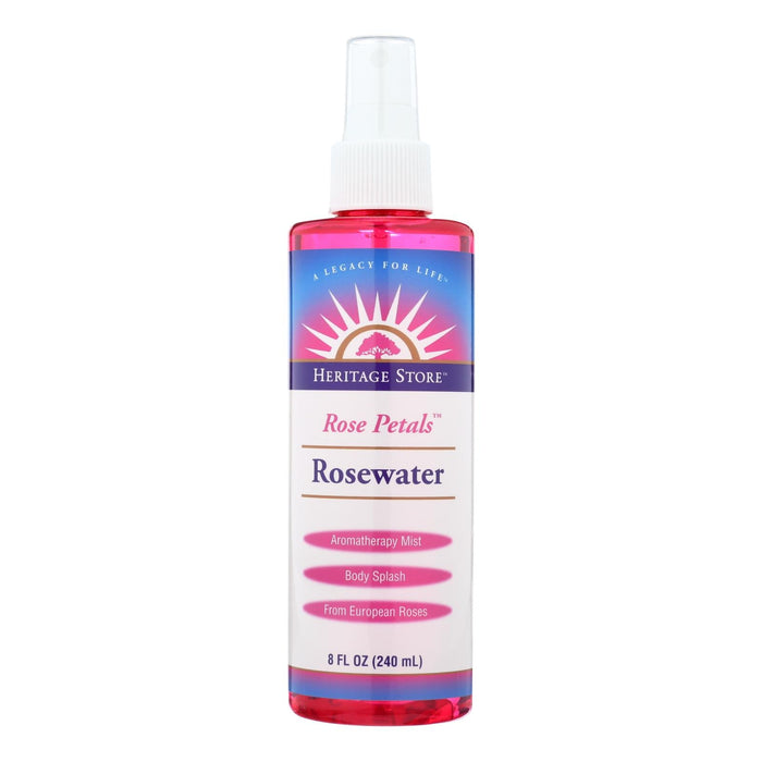 Heritage Products Rosewater Spray - 8 Fl Oz